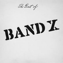 Charger l'image dans la galerie, Record cover for 'The Best of Band X' featuring stylized text in black over a white background.