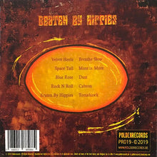 Load image into Gallery viewer, Beaten By Hippies - Beaten By Hippies (CD) back cover in brown and orange of the album 