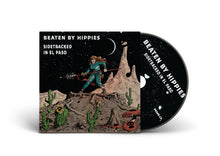 Charger l'image dans la galerie, CD cover and disc of 'Beaten by Hippies' featuring a desert scene and character.
