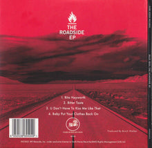 Load image into Gallery viewer, Album cover for 'The Roadside EP' with a red-toned landscape and tracklist.