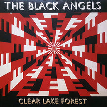 Cargar imagen en el visor de la galería, Album cover for &#39;Clear Lake Forest&#39; by The Black Angels with geometric pattern and text.