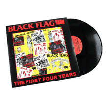 Load image into Gallery viewer, Black Flag vinyl record with colorful cover on a white background
