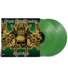 Load image into Gallery viewer, Green vinyl records with a Black Label Society album cover featuring a skull and crossbones design.