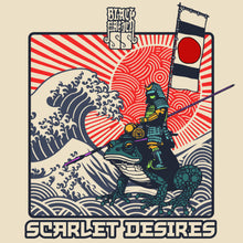 Load image into Gallery viewer, Black Magic SS - Scarlet Desires front vinyl record cover artwork.