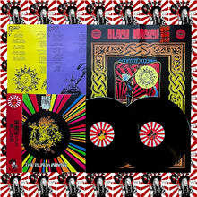 Cargar imagen en el visor de la galería, Vinyl record with colorful cover design and text, surrounded by similar records.