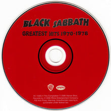 Charger l'image dans la galerie, Black Sabbath - Greatest Hits 1970 - 1978 compact disc.