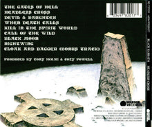 Charger l'image dans la galerie, Black Sabbath - Headless Cross back compact disc cover.