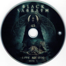 Cargar imagen en el visor de la galería, Black Sabbath - Live To Die compact disc.