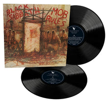 Cargar imagen en el visor de la galería, Black Sabbath - Mob Rules black vinyl record.