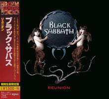 Cargar imagen en el visor de la galería, Black Sabbath - Reunion front compact disc cover artwork.