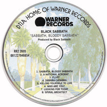 Load image into Gallery viewer, Black Sabbath - Sabbath Bloody Sabbath compact disc.