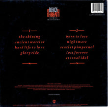 Charger l'image dans la galerie, Black Sabbath - The Eternal Idol back vinyl record cover artwork.