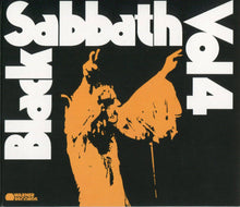 Charger l'image dans la galerie, Album cover with a silhouette of a person and 'Black Sabbath' text on a black background
