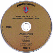 Charger l'image dans la galerie, CD disc of Black Sabbath Vol. 4 with Warner Bros. Records logo