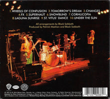 Charger l'image dans la galerie, Back cover of a music album with a band performing on stage, featuring tracklist and production credits.