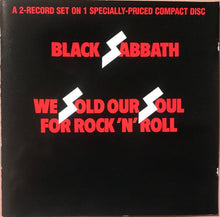 Load image into Gallery viewer, Black Sabbath - We Sold Out Soul For Rock 'N' Roll front compact disc cover.