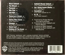Load image into Gallery viewer, Black Sabbath - We Sold Out Soul For Rock 'N' Roll back compact disc cover.