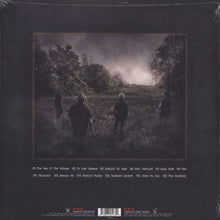 Charger l'image dans la galerie, Album cover with three figures walking through a field towards a light source, with text at the bottom.