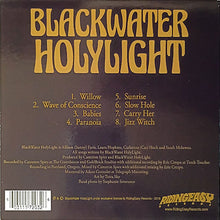 Cargar imagen en el visor de la galería, Back cover of a music album with tracklist and branding