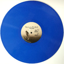 Charger l&#39;image dans la galerie, Blue vinyl record with a gold label on a white background