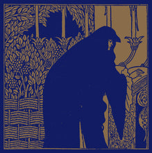 Cargar imagen en el visor de la galería, Silhouette of a hooded figure against a patterned background