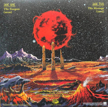 Cargar imagen en el visor de la galería, Album cover with a red planet and mountainous landscape, featuring text on sides one and two.
