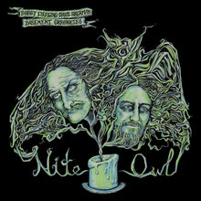 Cargar imagen en el visor de la galería, Album cover with stylized faces and candle, featuring text 'Bobby Diebling Dave Sherman Basement Chronicles Nite Owl'.