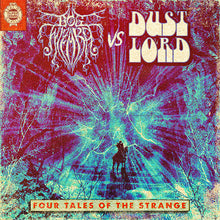 Load image into Gallery viewer, Album cover with text 'Dust Lord vs Lord' and a horse silhouette on a colorful background.