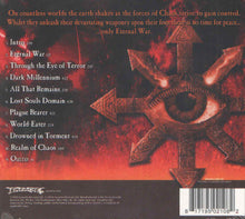 Charger l'image dans la galerie, Album cover with star-like design and text on a red and black background