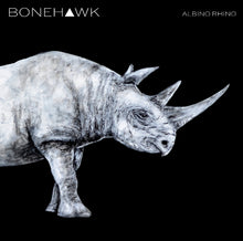 Charger l'image dans la galerie, Bonehawk - Albino Rhino front vinyl record cover.