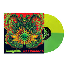 Cargar imagen en el visor de la galería, Bongzilla - Weedsconsin ultra limited vinyl record with colorful cover art and green disc.
