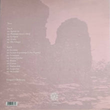 Load image into Gallery viewer, Album cover with text and a silhouette on a pink background