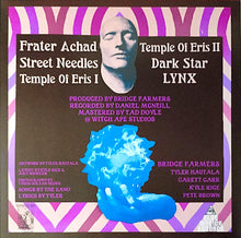 Charger l&#39;image dans la galerie, Bridge Farmers - Cosmic Trigger back album cover.