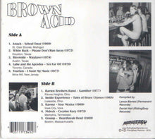 Load image into Gallery viewer, Brown Acid - The Eighth Trip back compact disc cover.