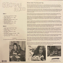 Cargar imagen en el visor de la galería, Brown Acid - The Eleventh Trip back vinyl record.