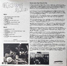 Load image into Gallery viewer, Brown Acid - The Fifteenth Trip back vinyl record cover artwork.