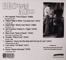 Load image into Gallery viewer, Brown Acid - The Fourteenth Trip back CD cover.