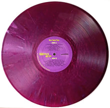 Cargar imagen en el visor de la galería, Purple vinyl record with a label on a white background