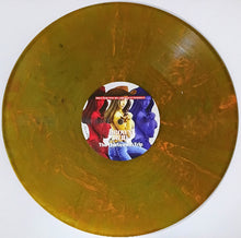 Load image into Gallery viewer, Gold vinyl record with a colorful label featuring four people on a white background