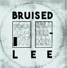 Load image into Gallery viewer, Text 'BRUISED FOLD ZI INT IT'S A SUMMER BUMMER LEE' on a textured background