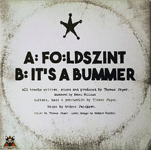 Load image into Gallery viewer, Vinyl record cover with text and a star logo on a textured background