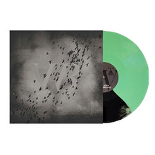 Cargar imagen en el visor de la galería, Vinyl record with a green disc and cover featuring birds in flight.