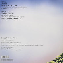 Cargar imagen en el visor de la galería, Album tracklist with text on a gradient background