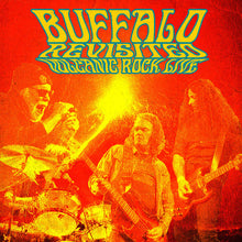 Cargar imagen en el visor de la galería, Red-themed album cover with band members and text 'Buffalo Revisited' on a red background