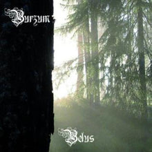 Charger l'image dans la galerie, Album cover with a forest scene and 'Burzum' and 'Delus' text.
