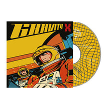 Load image into Gallery viewer, Compact disc with space-themed cover featuring astronauts and 'Gravity X' text.