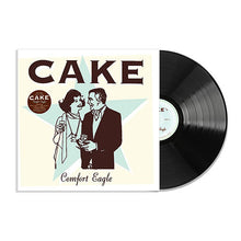 Load image into Gallery viewer, Vinyl record with 'Cake' album cover featuring a couple and the title 'Comfort Eagle'.