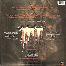 Cargar imagen en el visor de la galería, This image features the back album cover for &quot;Vile,&quot; the fifth studio album by the American death metal band Cannibal Corpse.