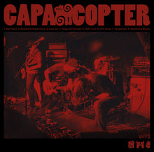 Load image into Gallery viewer, Album cover with a band performing on stage, featuring the title 'Capacopter' at the top.
