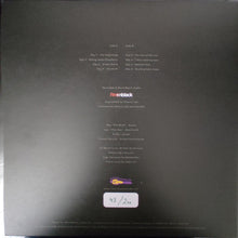 Cargar imagen en el visor de la galería, Back cover of a vinyl record with text and branding on a dark background